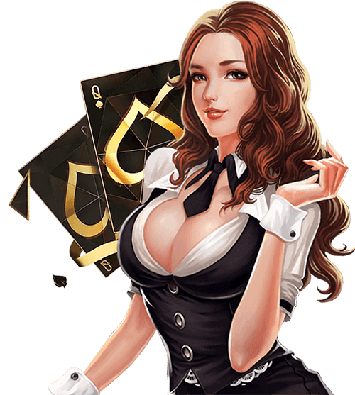 Ilustrasi kartu permainan pada lobi mobile SUSTER4D
