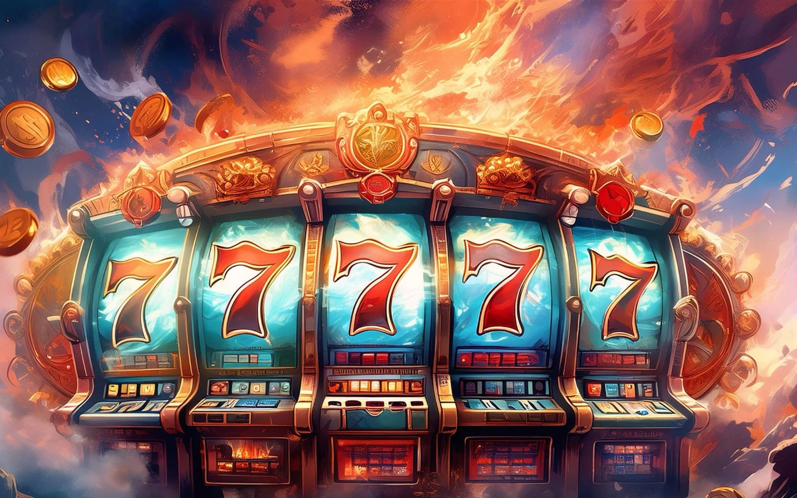 Tema layar permainan slot dan reel SUSTER4D