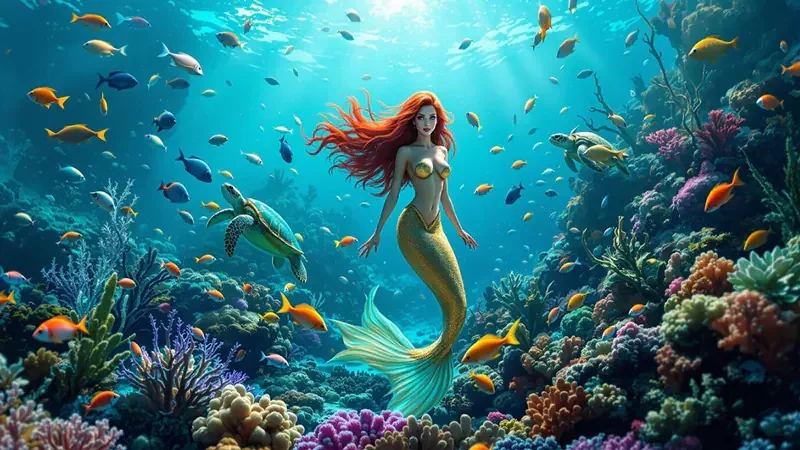 Ilustrasi aksi meriam dan target ikan di permainan SUSTER4D